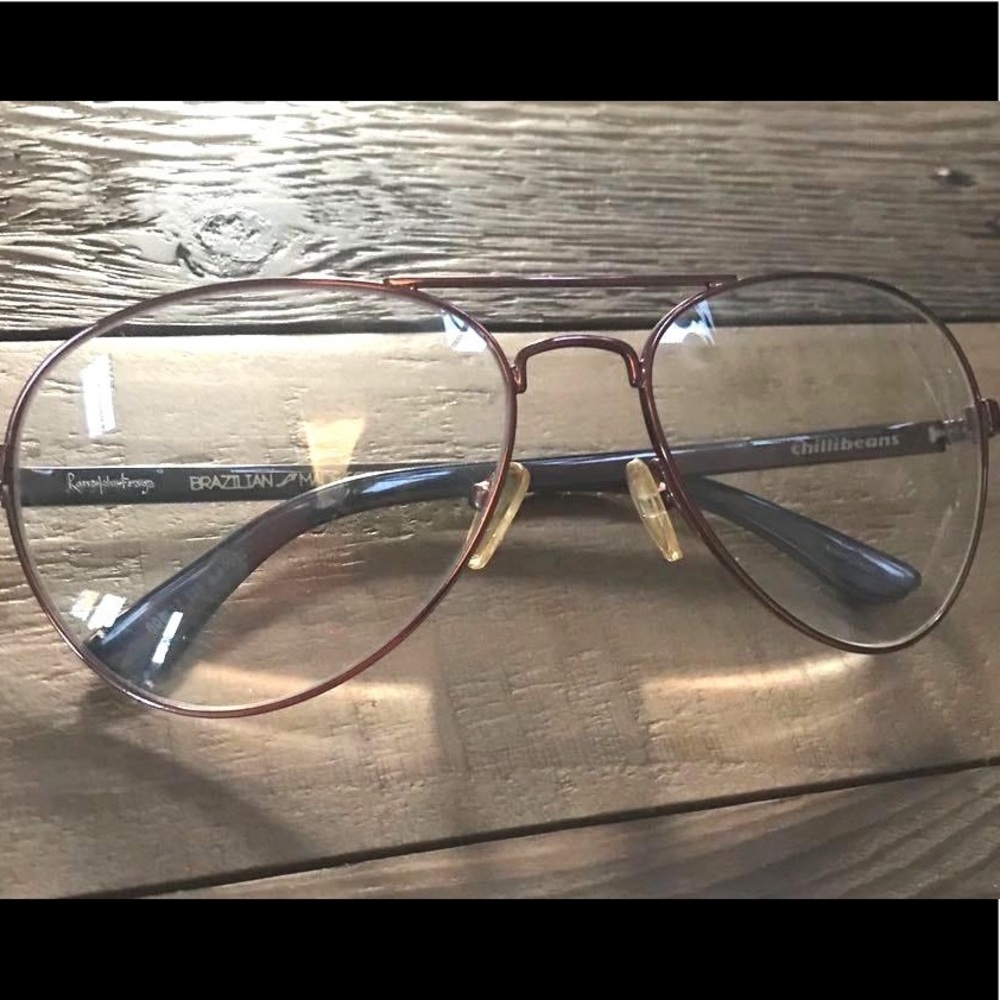 Clear aviator glasses